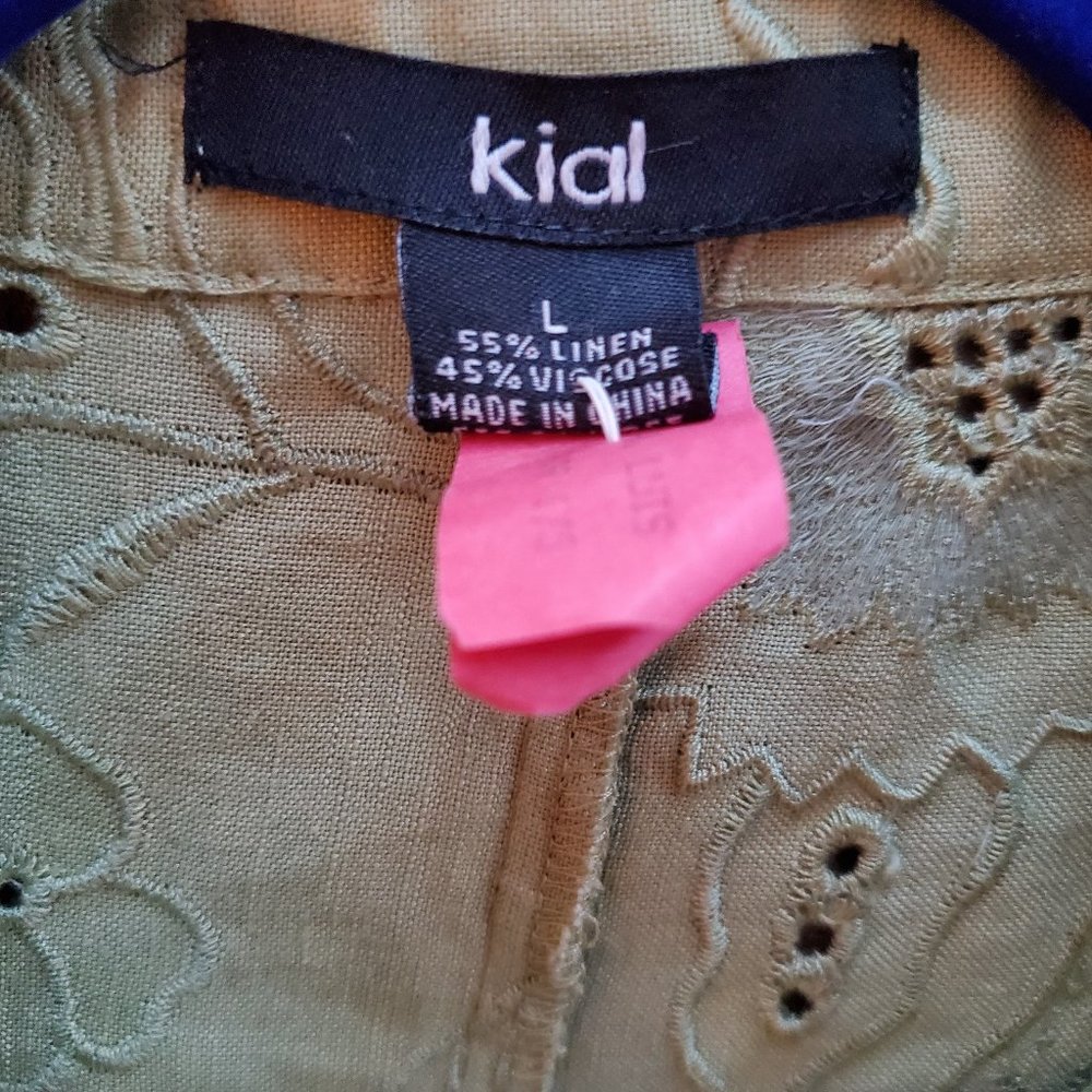 Kial Embroidered Collared Jacket - Picture 6 of 16